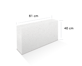 Espesor: 10, 12.5 y 15 cm